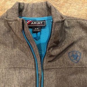 Ariat Women's Jacket - Grey/Blue SZ M